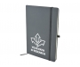 Phantom A5 Soft Feel Notebooks With Pocket - Dark Grey