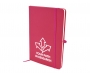 Phantom A5 Soft Feel Notebooks With Pocket - Pink