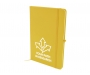 Phantom A5 Soft Feel Notebooks With Pocket - Yellow