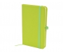 Phantom A6 Soft Feel Notebooks With Pocket - Lime