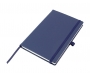 Houghton RPET A5 Casebound Notebooks - Navy Blue