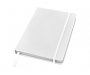 A5 Spectrum Soft Feel Notebook - Plain Pages - White