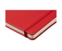 Expression A5 Leatherette Bound Notebooks With Pocket - Red