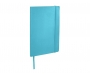 A5 Classic Soft Cover Notebook With Pocket - Turquoise