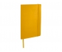 A5 Classic Soft Cover Notebook With Pocket - Yellow