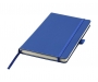Alicante A5 Bound PU Leather Notebooks With Pocket - Royal Blue