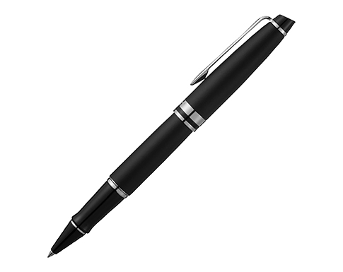 Waterman Expert Rollerball Pens - Black/Silver