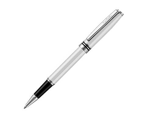 Pierre Cardin Beaumont Rollerball Pens - White