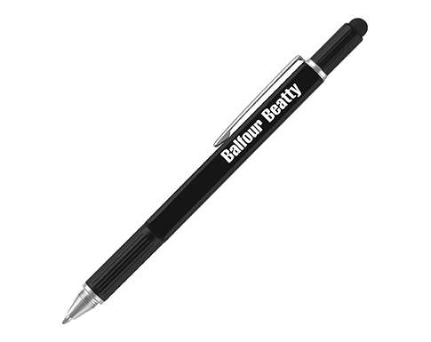 Tradesman Multi-Function Metal Pens - Black