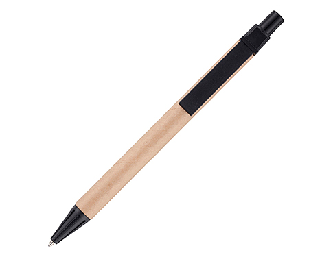 Mexico Recycled Card Pens - Black