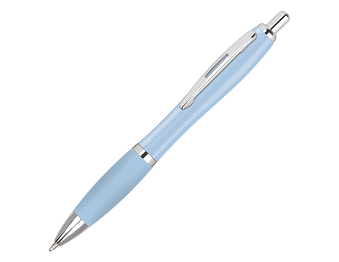 Branded Contour Pastel Pens - Pastel Light Blue