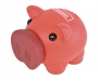 Percy Soft Feel Piggy Banks - Red