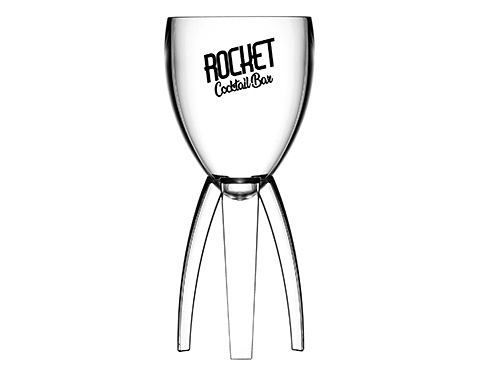 Reusable Polycarbonate Rocket Glass - 312ml