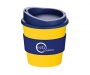 Americano Primo Grip 250ml Vending Take Away Mugs - Yellow / Blue
