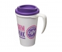 Americano Grande 350ml Travel Mugs - White / Purple