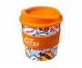ColourBrite 250ml Americano Primo Grip Vending Take Away Mugs - Orange