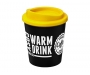 Americano Espresso 250ml Take Away Mugs - Black / Yellow