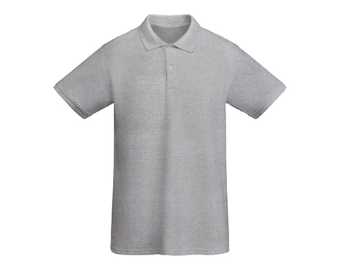 Roly Prince Organic Workwear Polo Shirts - Grey