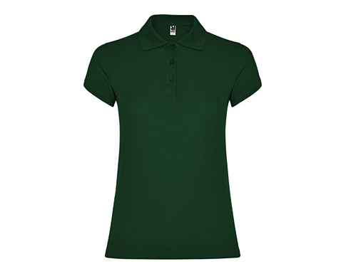 Roly Star Womens Polo Shirts - Bottle Green