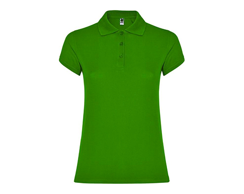 Roly Star Womens Polo Shirts - Grass Green