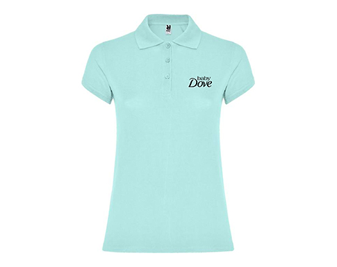 Roly Star Womens Polo Shirts - Mint