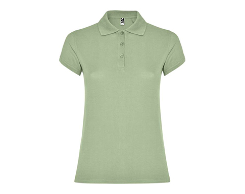 Roly Star Womens Polo Shirts - Mist Green
