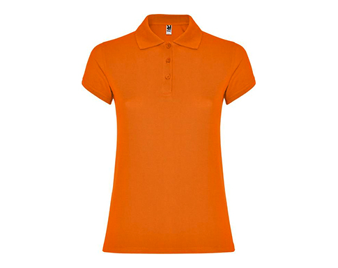 Roly Star Womens Polo Shirts - Orange