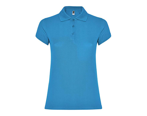 Roly Star Womens Polo Shirts - Turquoise