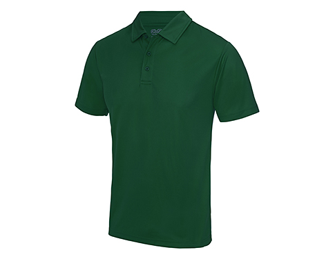 AWDis Performance Polo Shirts - Bottle Green