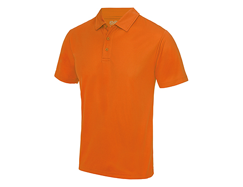 AWDis Performance Polo Shirts - Electric Orange