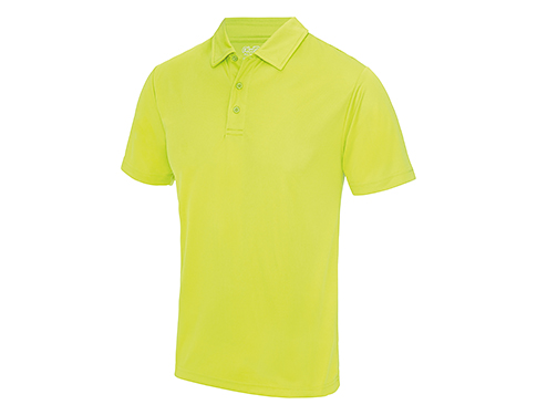 AWDis Performance Polo Shirts - Electric Yellow