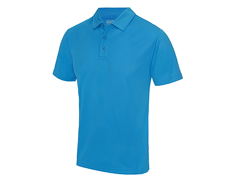 AWDis Performance Polo Shirts - Sapphire Blue