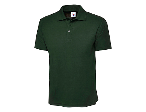 Uneek Classic Polo Shirts - Bottle Green