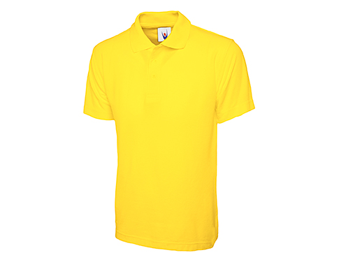 Uneek Childrens Active Polo Shirts - Yellow
