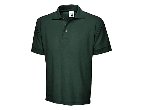 Uneek Ultimate Polo Shirts - Bottle Green