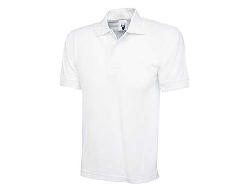 Uneek Ultimate Polo Shirts - White