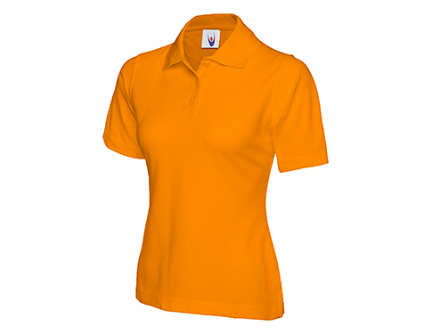 Uneek Ladies Classic Polo Shirts - Orange