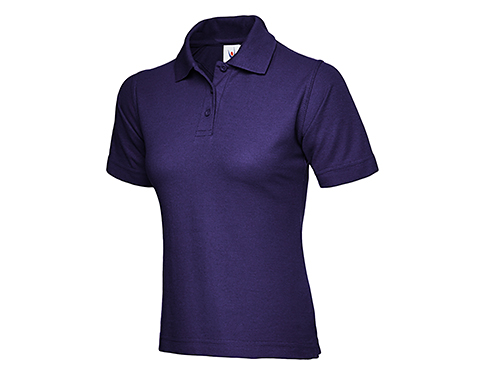 Uneek Ladies Classic Polo Shirts - Purple
