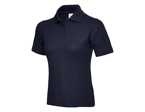 Uneek Ladies Classic Polo Shirts - Navy