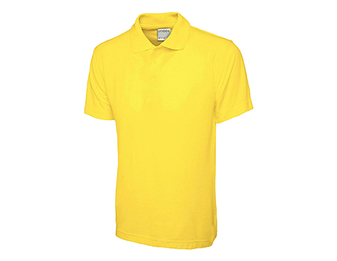 Uneek Ultra Cotton Mens Polo Shirts - Yellow
