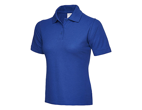 Uneek Ultra Cotton Ladies Polo Shirts - Royal Blue