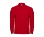 Roly Estrella Long Sleeve Polo Shirts - Red