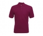 Fruit Of The Loom Value Weight Polo Shirts - Burgundy