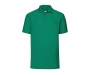 Fruit Of The Loom Value Weight Polo Shirts - Heather Green