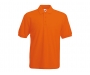 Fruit Of The Loom Value Weight Polo Shirts - Orange