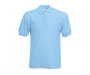Fruit Of The Loom Value Weight Polo Shirts - Sky Blue