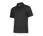 Uneek Delxue Polo Shirts - Black