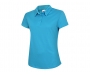 Uneek Baseline Ladies Ultra Cool Polo Shirts - Sapphire Blue
