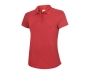 Uneek Ladies Super Cool Workwear Polo Shirts - Red