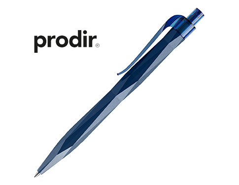Prodir QS20 Peak Pen - Matt Transparent Clip